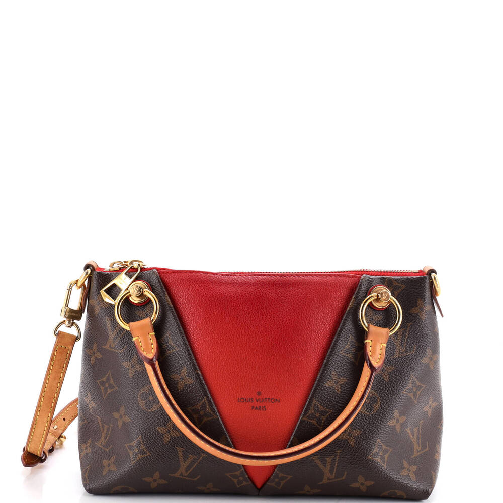 Louis Vuitton V Tote Canvas And Leather #297884L18B